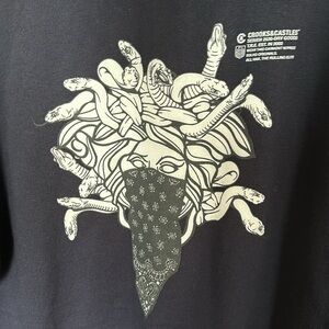 NWT sold out Crooks & Castles full zip hoodie size navy  XXL